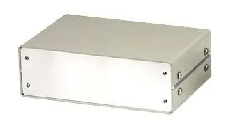 Hammonds Furniture 1402H Aluminium Instrument Enclosure, Grey, 254x99x185mm