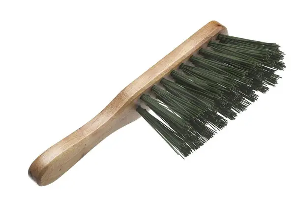 Brosse à main rigide en PVC vert Faithfull, 275mm (11po)