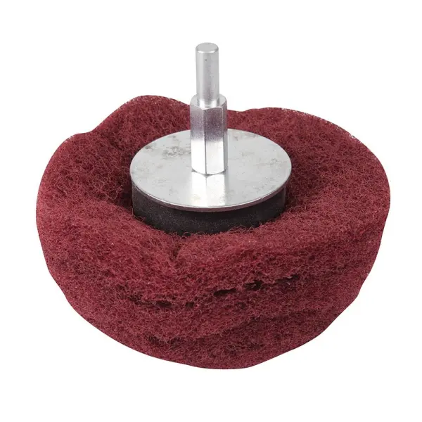 Silverline 100mm 240番 ドームサンディングモップ