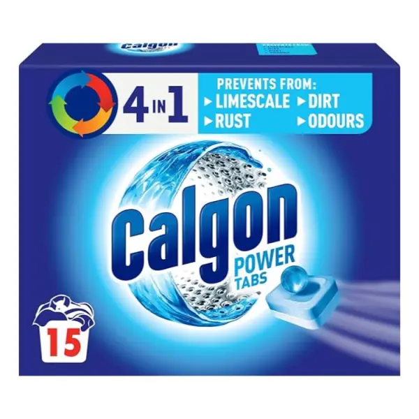 Calgon Powerball Washing Machine Tablets, 15 Pack