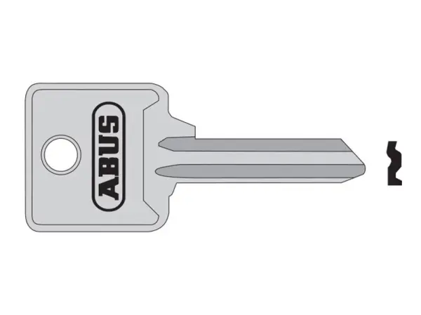 ABUS 85/40 40mm Right Hand Key Blank