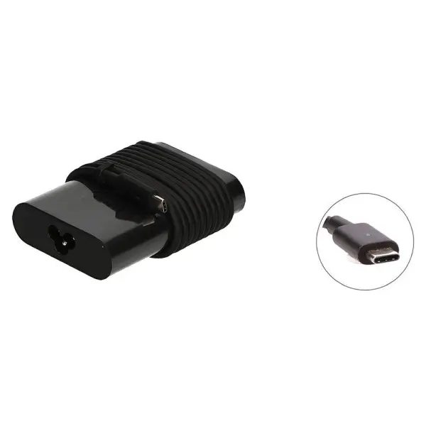 Dell Laptop Power Supply, 20V, USB C - 3.25A 65W