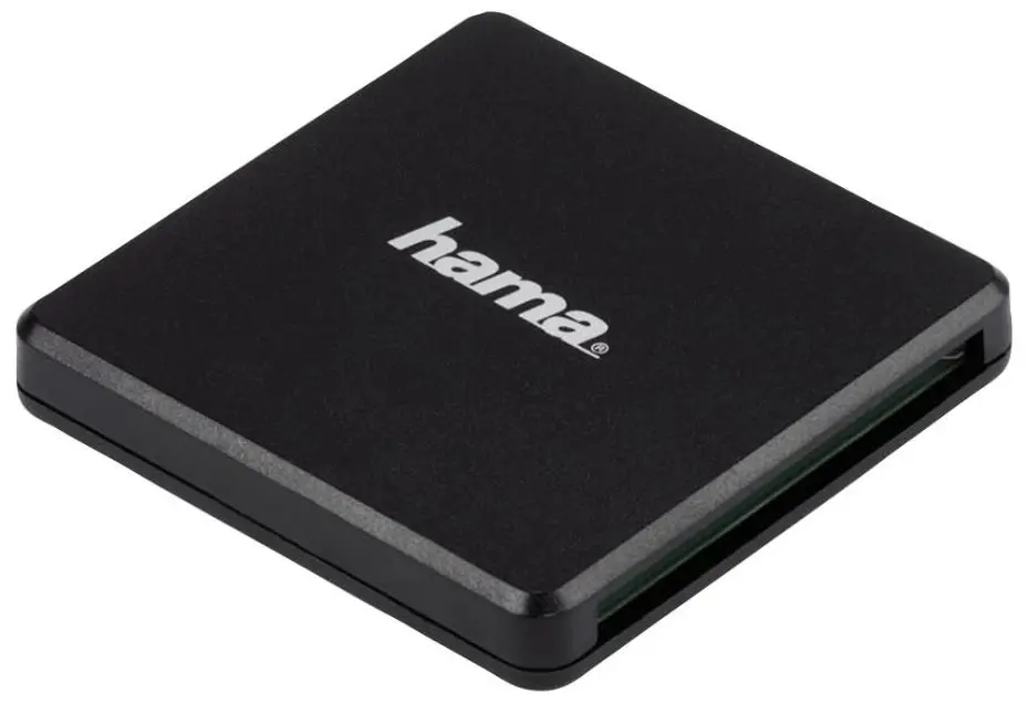 HAMA Lector de Tarjetas USB 3.0 Multiformato, Negro, Compacto