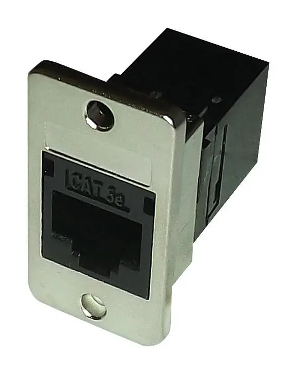 TUK Cat5e RJ45 非シールド型パネルマウントカプラー