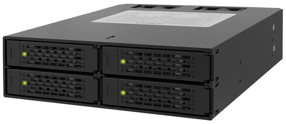 ICY DOCK ToughArmor 4x 2.5インチ SATA HDD/SSD ホットスワップ バックプレーン