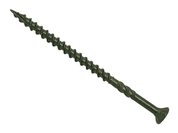 ForgeFix Spectre™ Advanced Deck-Schraube PZ-kompatibel, versenkt, grün 5.0 x 1 