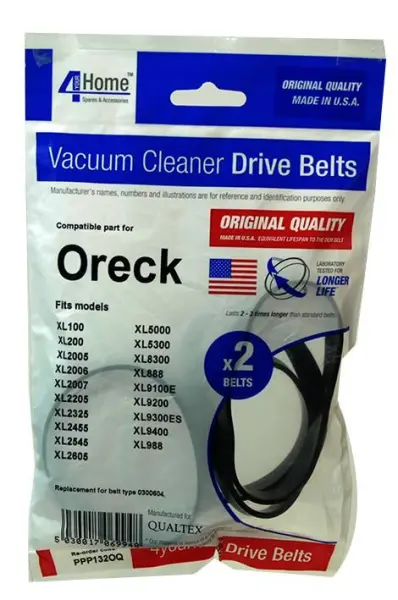 4 YOUR HOME - Tali Pemacu Pengganti untuk Pembersih Vakum - Sesuai untuk Oreck,