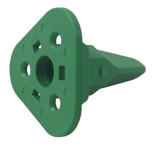 Wedge Lock TE Connectivity W3S-P012 para Ligação DT, 3 Vias, PBT GF Verde