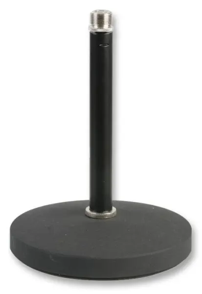 PULSE Desk Microphone Stand, Black, 160mm