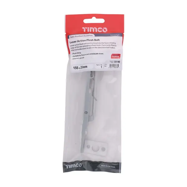 Verrou à levier encastré Timco – SAA