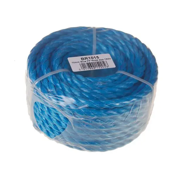 Raraion Blue Polypropylene Rope 10 mm x 15 m