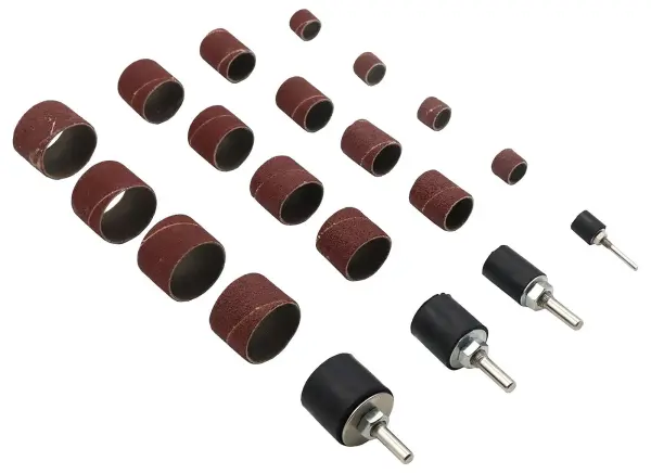 Hilka Tools 20 Piece Drum & Bobbin Sanding Kit