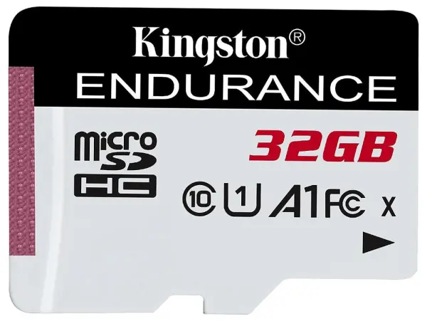 Kingston Endurance 32GB MicroSDHC Memory Card, Class 10 A1 UHS-I U1