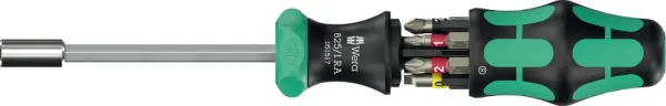 Wera Kraftform Kompakt 27 RA 1 Ratchet Screwdriver Set, 6-Piece