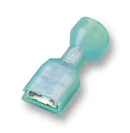 AMP TE Connectivity Crimp Tearmainn, Baineann, 4.8mm x 0.8mm, Gorm