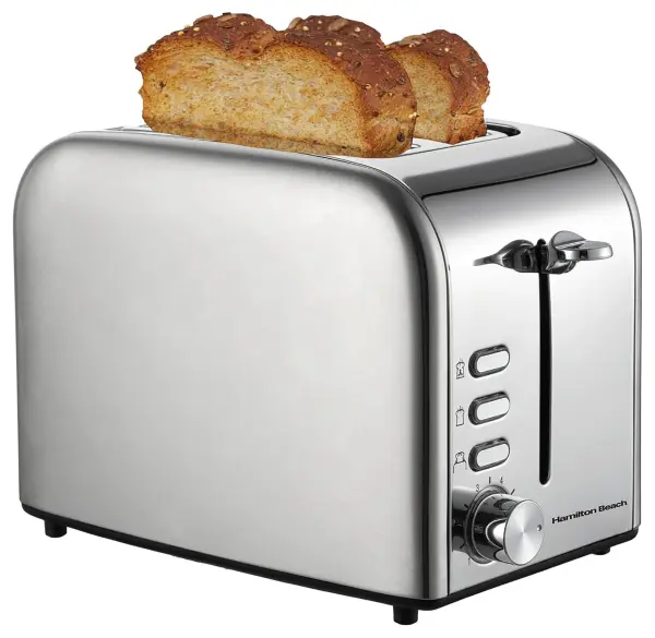 Hamilton Beach 2 Slot Toaster, Stainless Steel