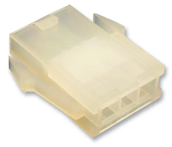 AMP - TE CONNECTIVITY Plug Housing, Panel, 4.2mm, 3 Way