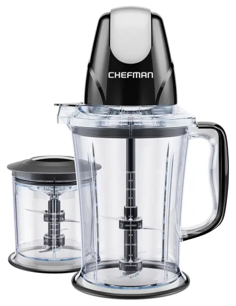 CHEFMAN RJ13-V2 400W All-in-One Blender with 1.4L Pitcher & Food Chopper