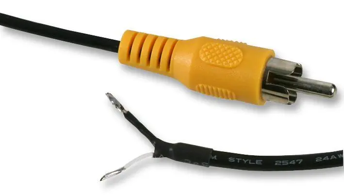 RARAION RCA kabel pro připojení zařízení, 10 m, černý (RCA konektor mužský na c
