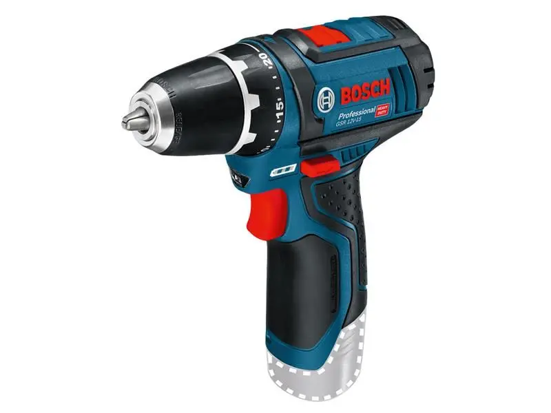 Bosch GSR 12V-15 Professional 12V 無綫電鑽（淨機）