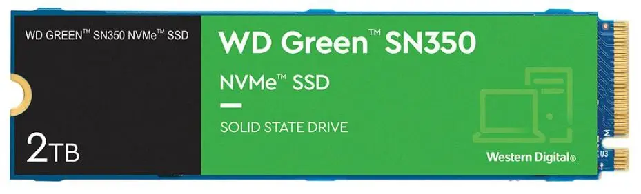 WD Green SN350 NVMe M.2 2280 내장 SSD 2TB