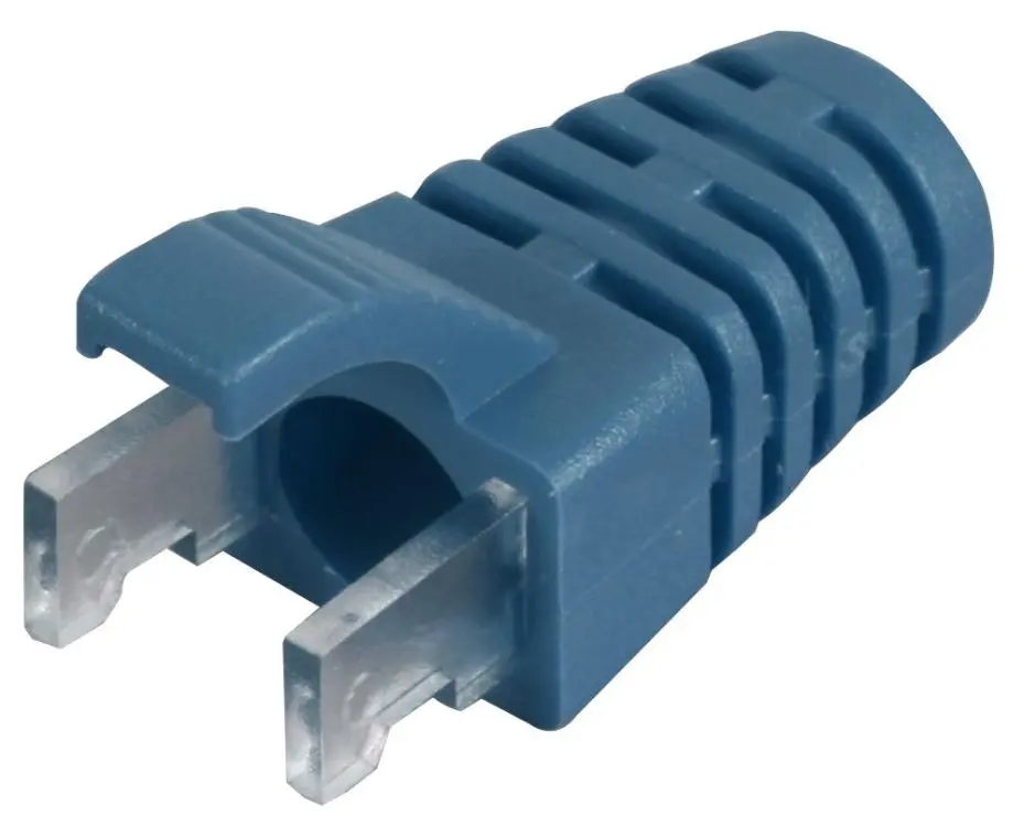 SPEEDY RJ45 RJ45-Strain-Relief-Kappen, 100 Stück, blau