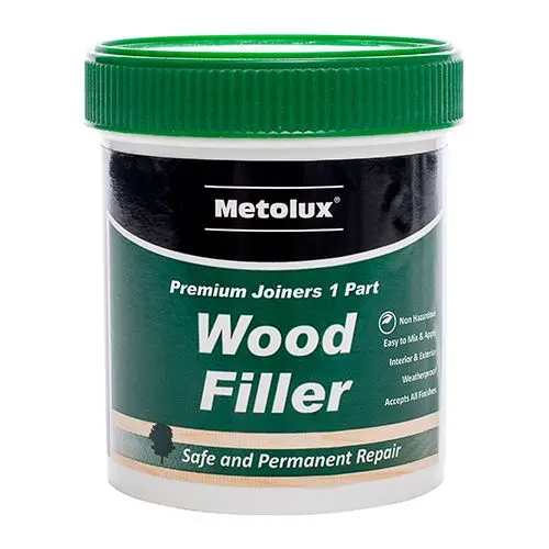 Metolux 1 Part Wood Filler, Light Oak, 250ml