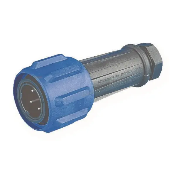 Buccaneer 7 Pole Flex Cable Connector Plug, 20mm to 22mm