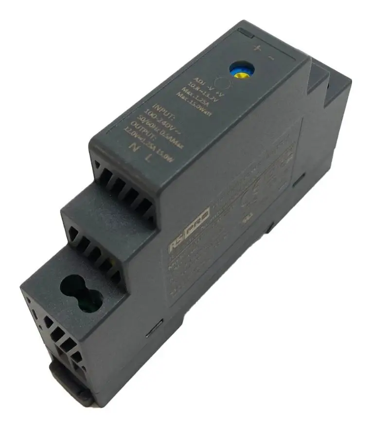 IDEAL POWER Alimentatore DIN Rail 12W, 5V 2.4A