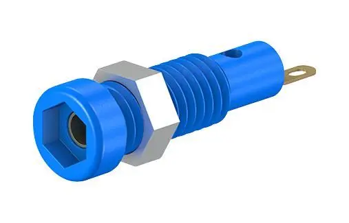 MC (MULTI CONTACT) 2mm Socket, 10A, Panel Mount, Blue (10 Pack)