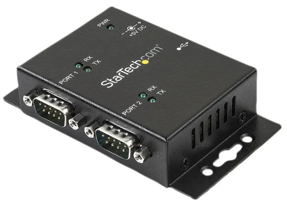 STARTECH - Hub USB vers DB9 RS232 2 Ports