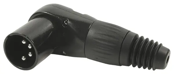 CLIFF 4 Pole Right Angle XLR Plug Multi Position