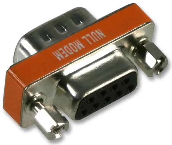 Adaptateur Null Modem Mini 9 broches Pro Signal (Mâle-Femelle)