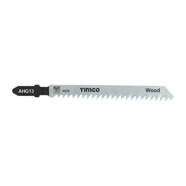 Timco Jigsaw Blades - HCS Wood & Plastic, 5 Pack (T111C)
