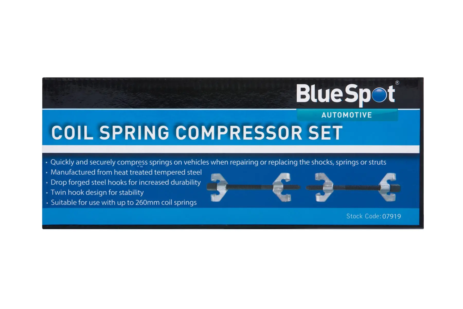 Blue Spot Tools - Set Pemampat Spring Gegelung