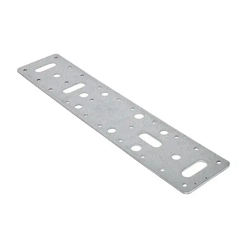 Timco Placca di Connessione Piana Zincata, 62 x 300mm (Confezione da 5)