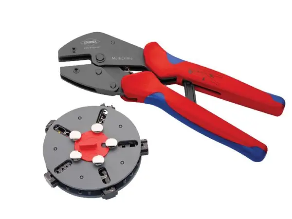 Knipex Multicrimp Pliers Set with 5 Quick Change Cartridges