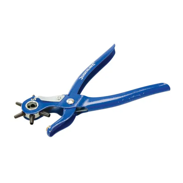 Silverline Punch Pliers with Revolving Head, 2-5mm