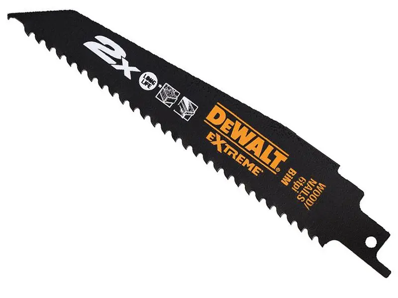 Lames de scie alternative DEWALT 2X Life pour bois et clous, 305 mm x 6 DPT, pa