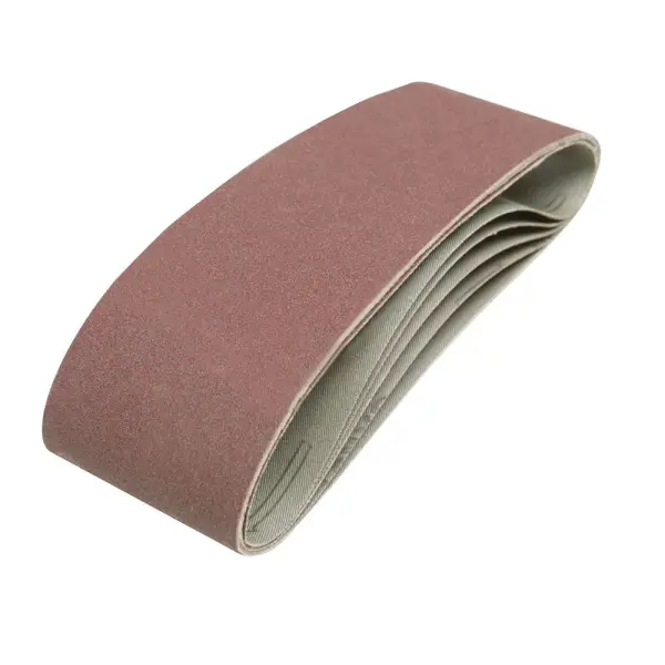 Silverline Sanding Belts 75 x 533mm, 120 Grit, 5pk