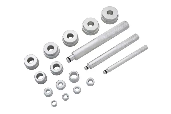 Kit de chasse-goupilles et de pose de joints Blue Spot 17 pièces, aluminium