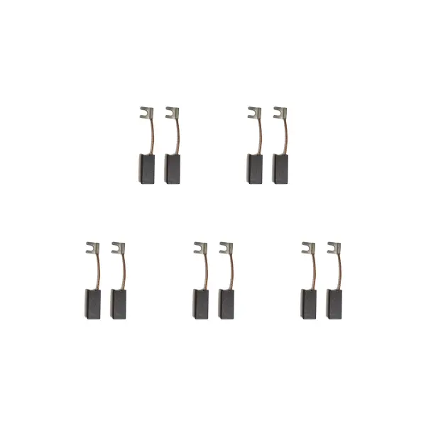 CarbonBr - 5 Σύνολα 2x Γραφίτη για Bosch U127 (6.3x10x21 mm)