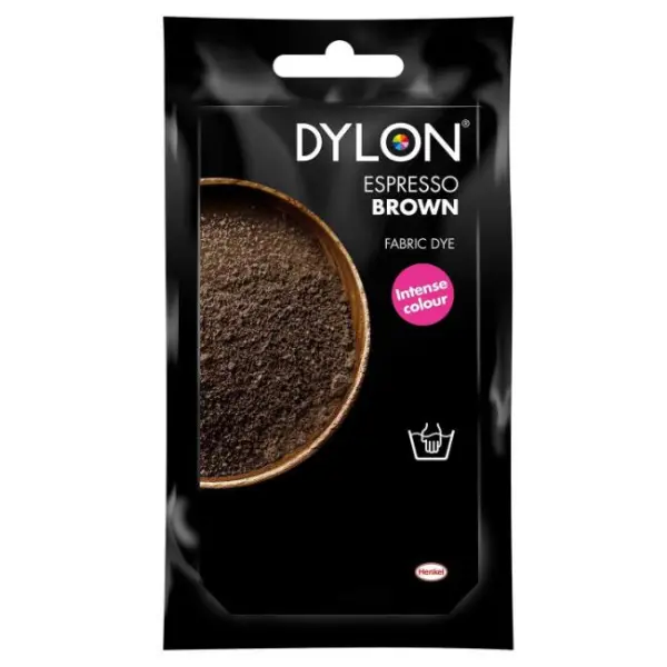 Dylon Hand Dye Sachet, Espresso Brown, 65g