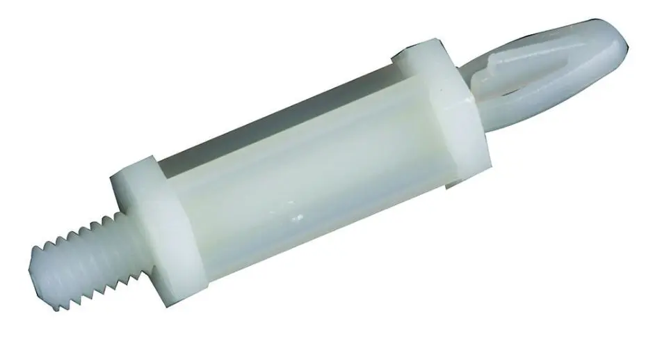 DURATOOL Nylon PCB Stud Supports, M4, 19.1mm, Pack of 50