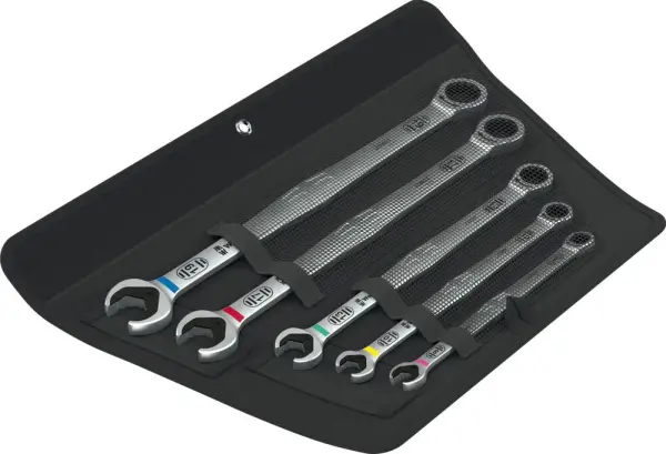 Wera Set Spanar Ratchet Gelang Panjang 5 Keping 8–19mm