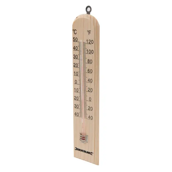 Silverline - Ξύλινος Θερμόμετρο -40°C έως 50°C