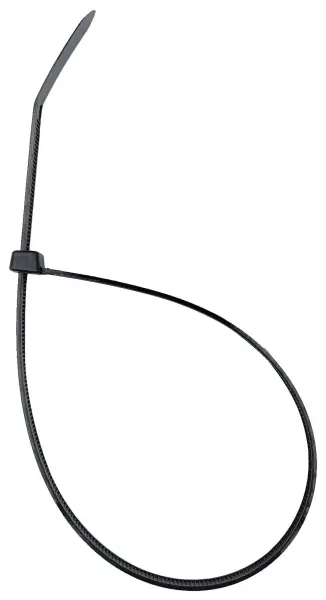 PRO ELEC Weather Resistant Nylon Cable Ties Black - 300mm x 4.6mm