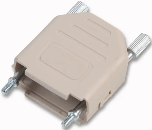 MH CONNECTORS - D-sub 外殼(塑膠，頂部入口，淺灰色，9針) (DPPK9-LG-K)