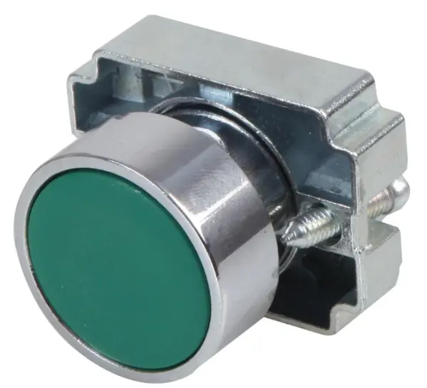 RAAS 22mm Flush Green Switch, IP65