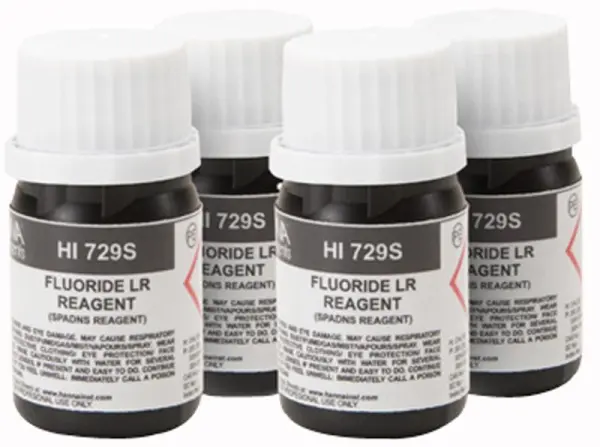 Hanna Instruments Fluoride Checker Reagent, Pack of 25
